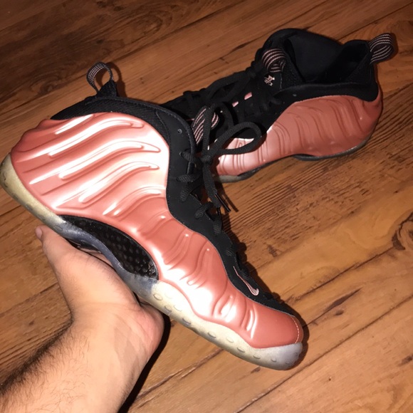 rust pink foamposites